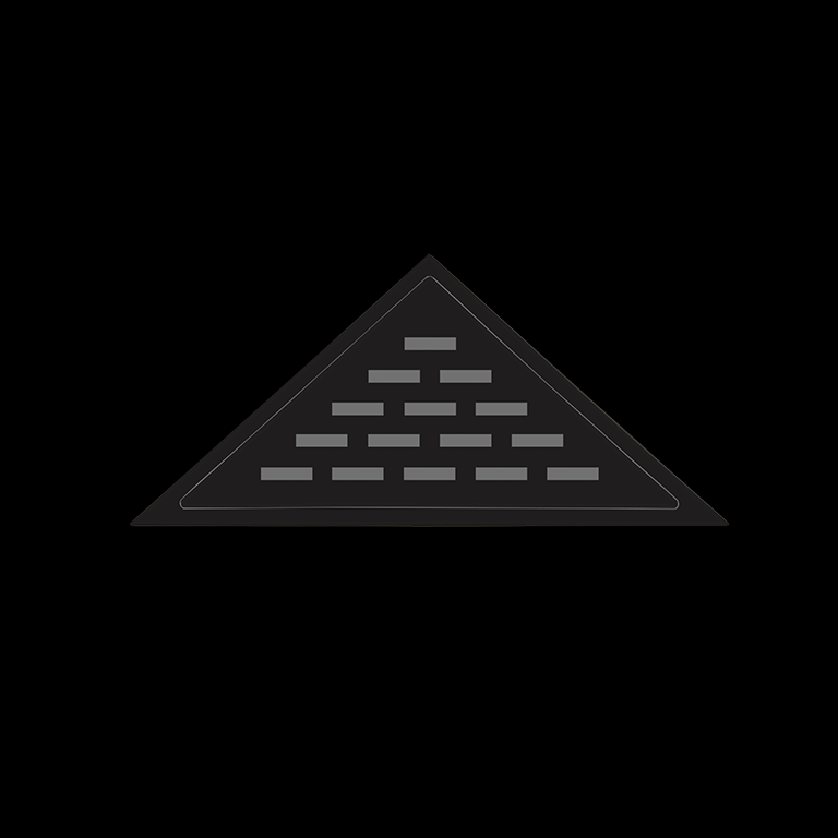 triangular drains black 2